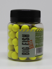 Бойлы плавающие Pop-Ups Fluro CITRUS (Цитрус) 10mm 70pcs
