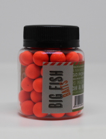 Бойлы плавающие Pop-Ups Fluro PEACH&MANGO (Манго+персик) 10mm 70pcs